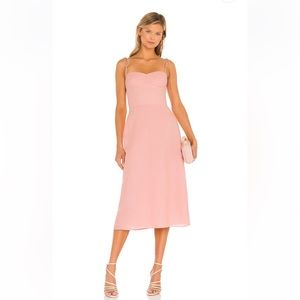 Amanda Uprichard Blush Midi Dress